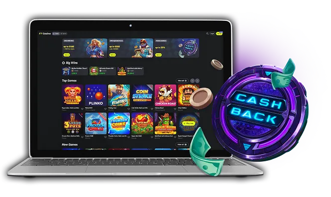F7 Casino UK Desktop